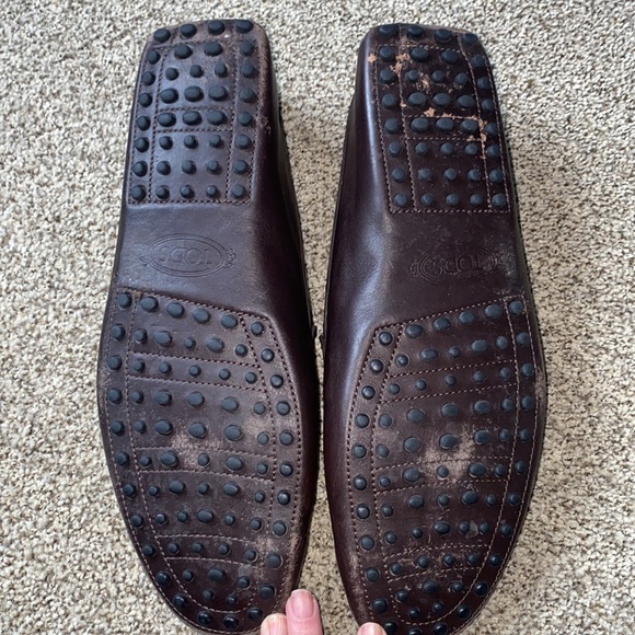 TOD's Leather Driving Loafers 11 - Picture 6 of 8